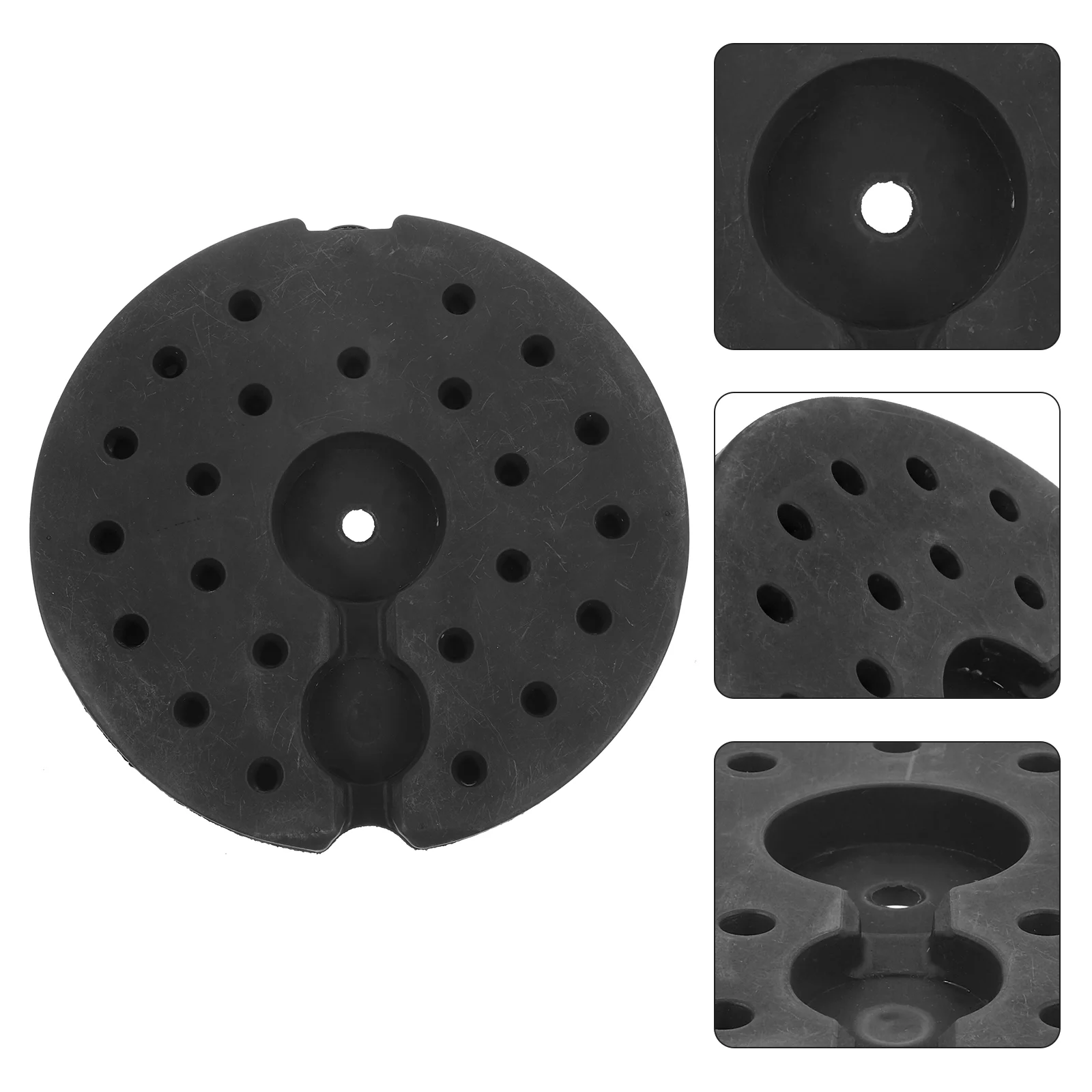 

Floor Lamps Base Iron Weight Table Light Holder Block Rounded Chassis Accessory
