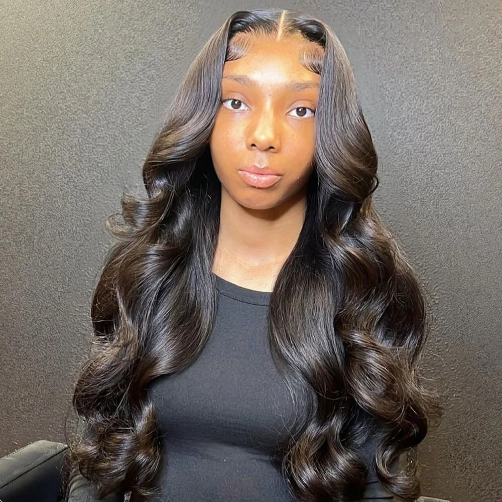 

30 34 Inch Glueless Ready To Go Wear Body Wave Transparent 13x6 Lace Front Human Hair Wigs 13x4 Lace Frontal Wigs For Women