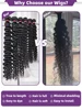 30 34 Inch Deep Wave Human Hair Bundles Curly Hair Burmese Weaving Raw Unprocessed Tissage Double Weft Virgin Hair Extensions 5