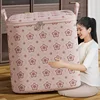Foldable Storage Bag Clothes Storage Bag Wardrobe Dustproof Closet Organizer Organizer With Handle Quilt Blanket Pillow Storage 4