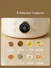 220V 1L Electric Health Preserving Pot Household Office Glass Dessert Tea Cooking Pot Multi Cooker Water Boiling Kettle 4