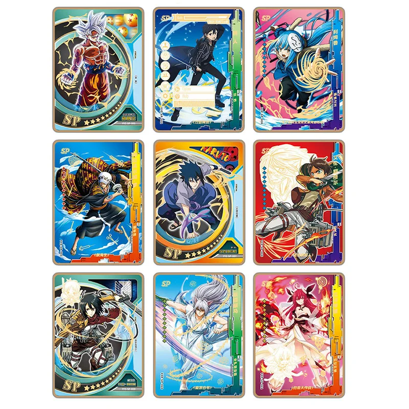 Naruto genuíno animação coleção cartão slr dazzle cartão personagens dos  desenhos animados anime periférico haruno sakura tsunade crianças menino  brinquedos - AliExpress