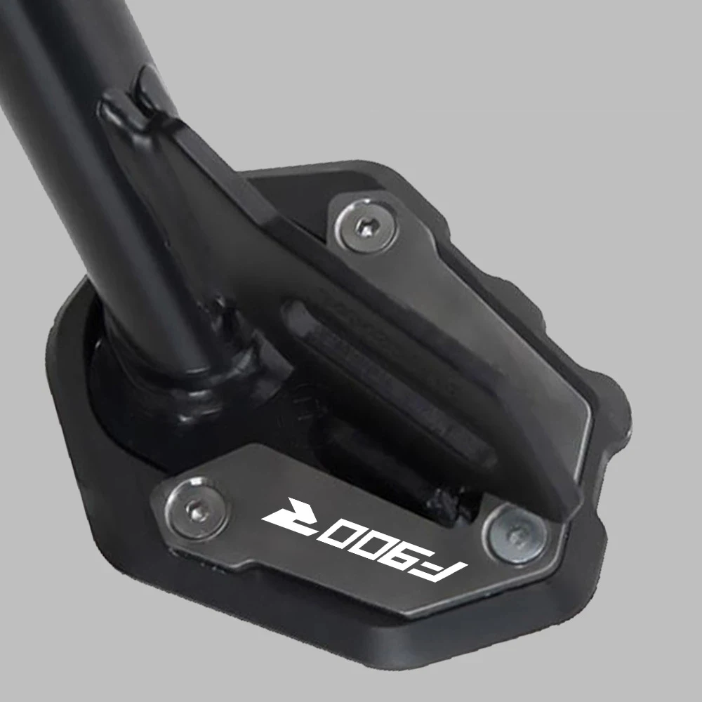 Modeer Motorcycle Kickstand Foot Extension Pad - CNC Aluminum For BMW F900R/XR 2020-2022, Black