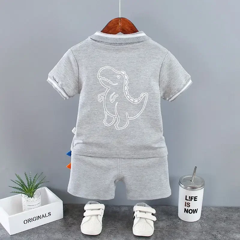 Baby Boy Dinosaur Outfit 4