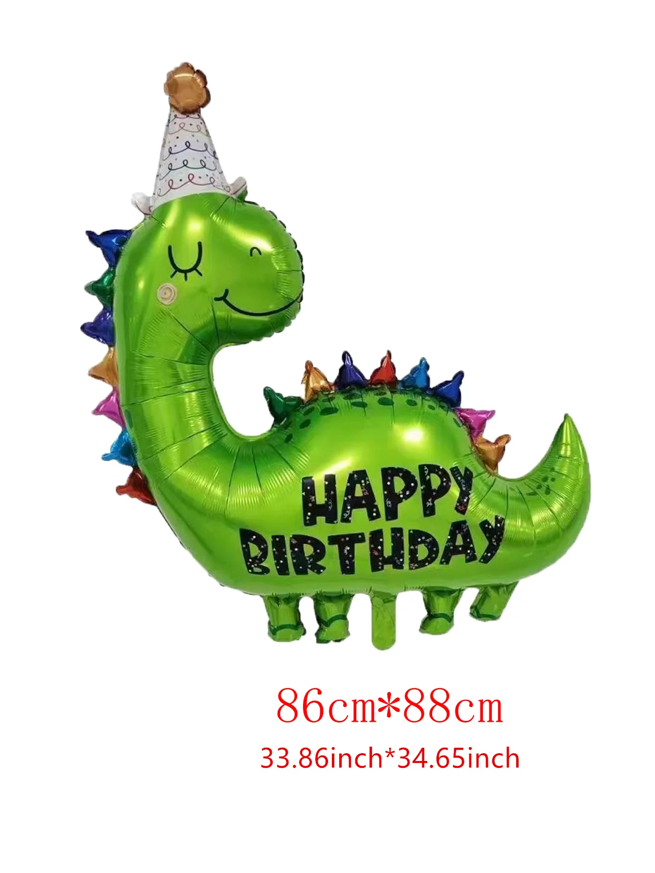 1 세트 생일 축하 공룡 번호 스타 호일 풍선 쥬라기 테마 라텍스 풍선 어린이 생일 파티 장식