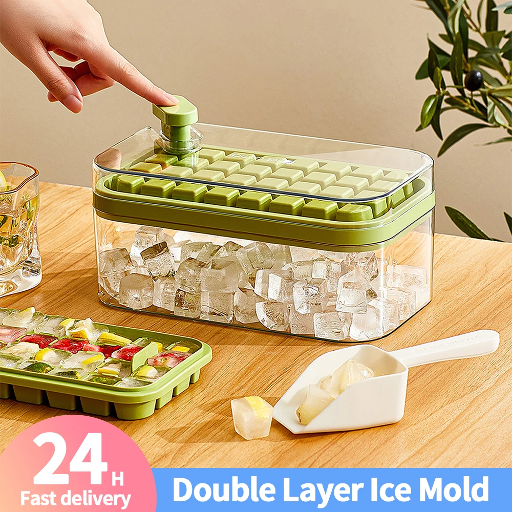 Long Ice Cube Tray Reusable Silicone Ice Cube Molds BPA Free Ice Maker Easy  Release Ice Cubes - AliExpress