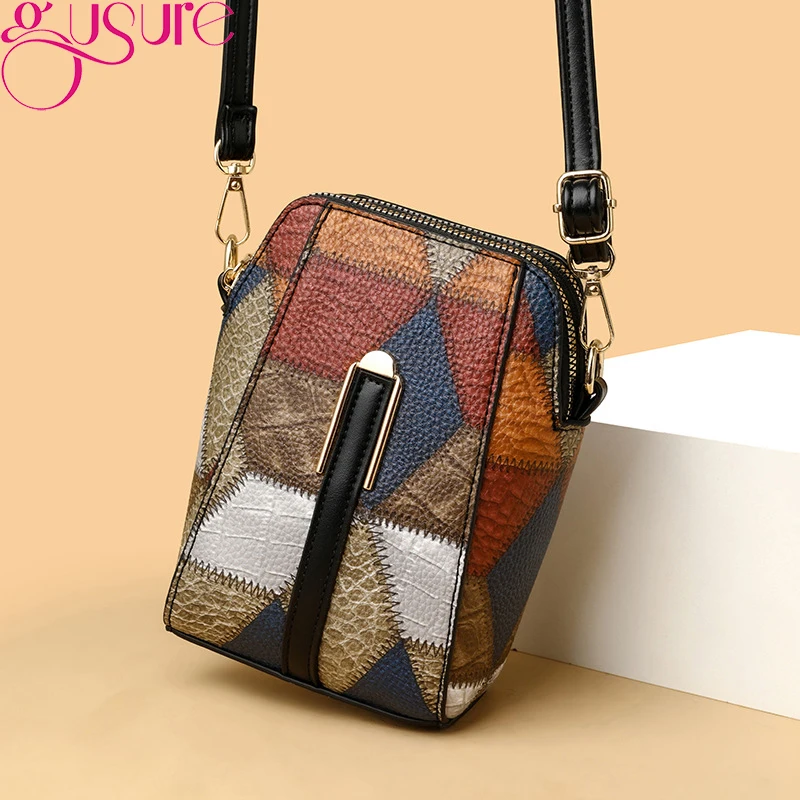 Gusure Fashion Womens Designer Bags PU Leather Women Crossbody Shoulder Bag for Ladies Small Purse and Handbags