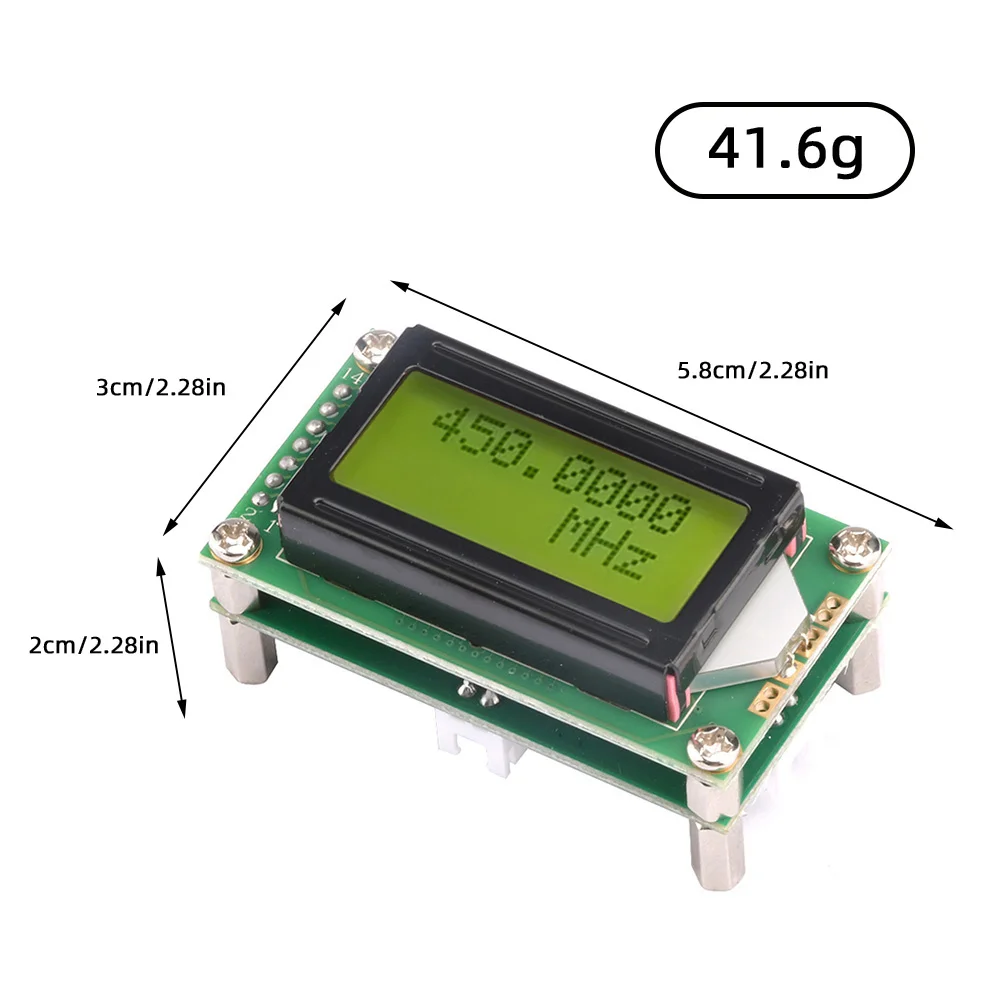 RF Frequency Counter Tester 1-1200mhz 1MHz-1.2GHz Digital PLJ-0802-E DC 9-12V LCD Meter frequency counter tester frequency meter