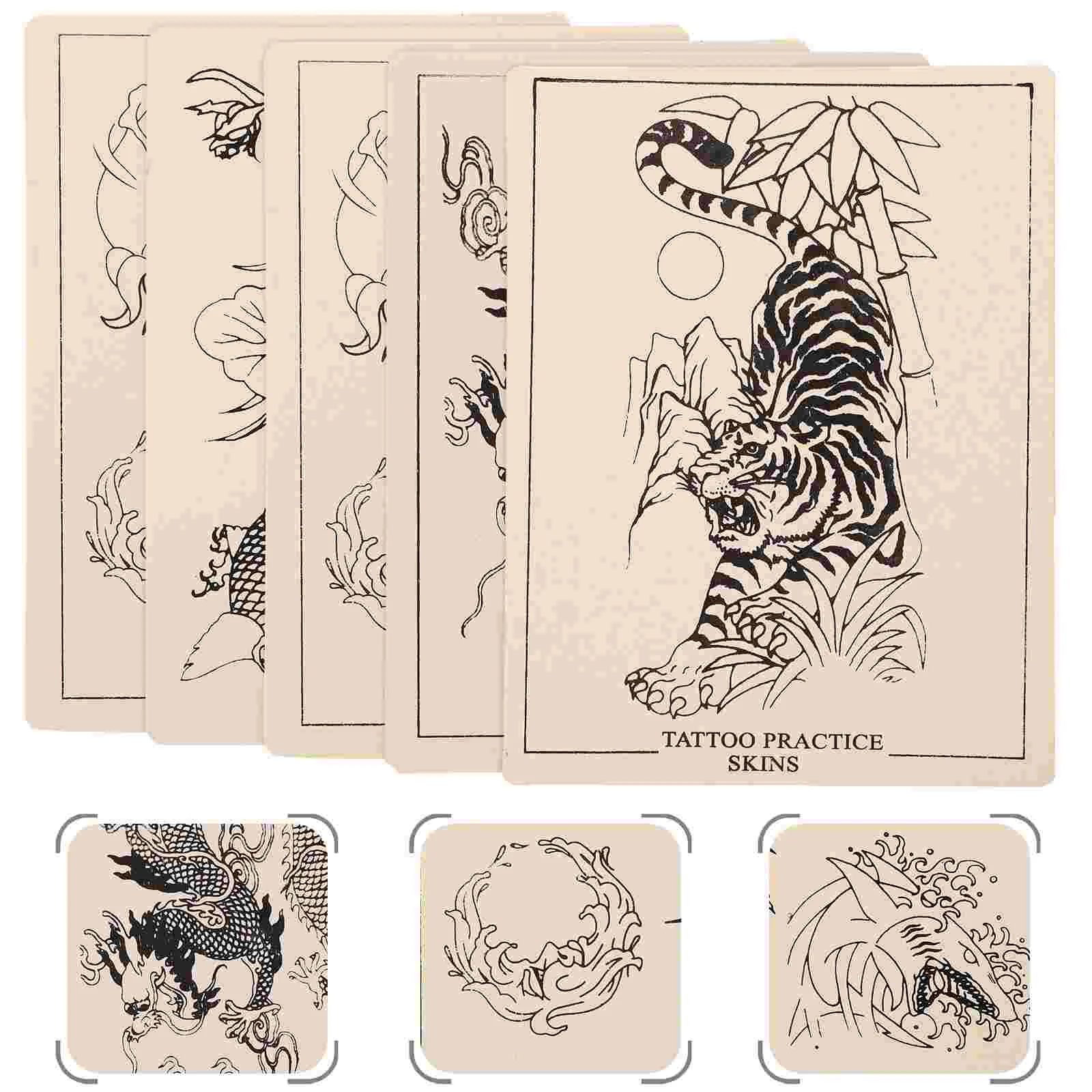 

5 шт., водонепроницаемые наклейки для начинающих