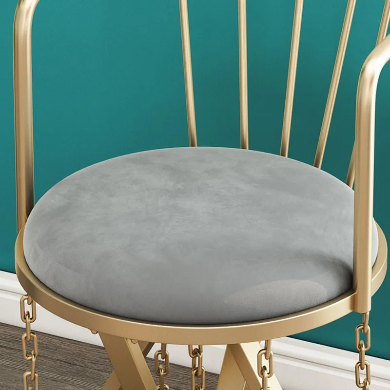 Стильные современные барные стулья, роскошные металлические кухонные стулья, дизайн бара, столовая, домашний декор