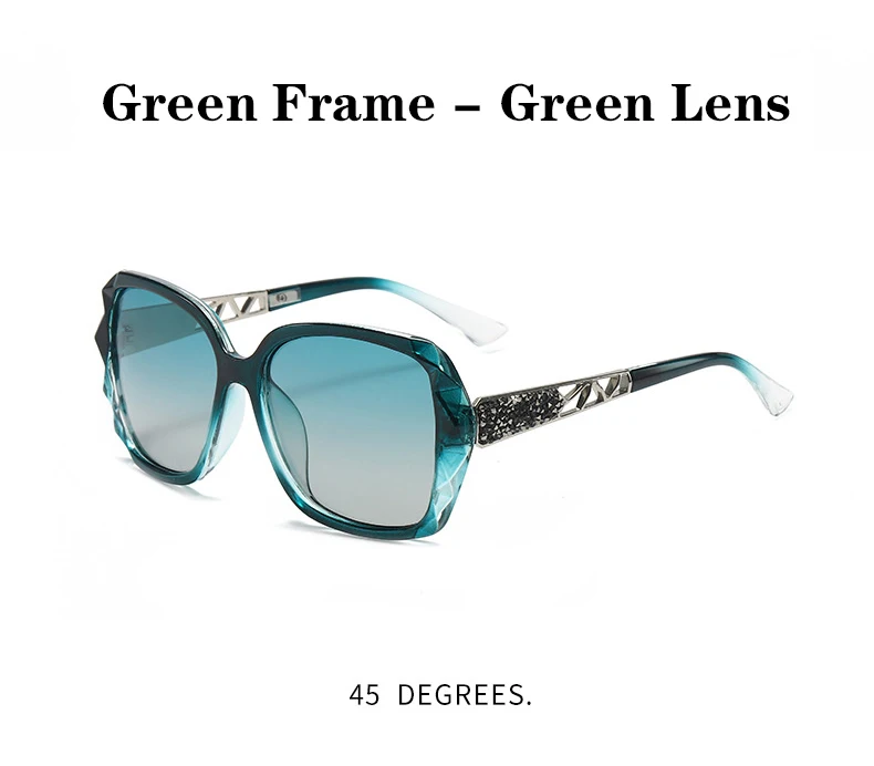 AORON 2021 New Women Polarized Sunglasses Fashion Ladies Sunglasses Color Film Lens UV400 Protection rose gold sunglasses Sunglasses
