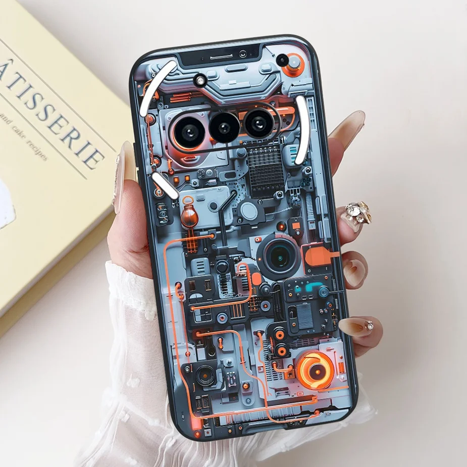 Cute Fashion Candy Painted Soft TPU Phone Case Cover, Compatible with Nothing Phone Series