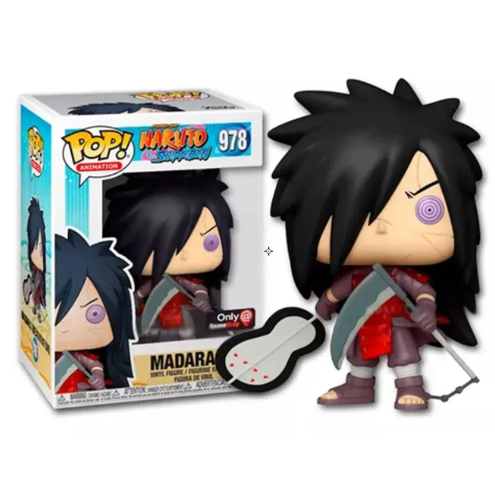 thumbnail image 1 of Funko  Animation Naruto Shippud Madara (Reanimation) #722 Madara #978 Vinyl Action Figures Toys Gifts for Kids, 1 of 3