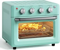 Retro Toaster oven - Air Fryer Oven & Toasters 19QT, Large 7 in 1 Convection Oven Combo for Family Use, 360° Even & Health 1