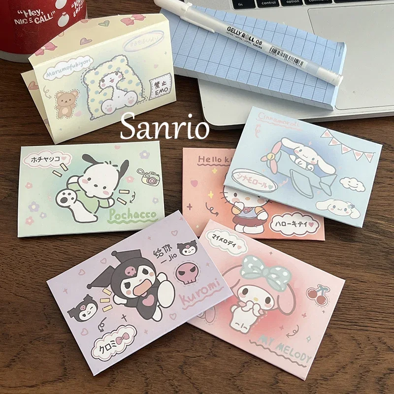 

Sanrio Hello Kitty Cute Greeting Card Cinnamoroll Pochacco Creative Birthday Card My Melody Cartoon Envelope Gift Letterheads