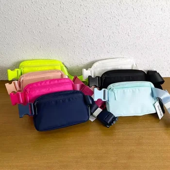 Metal Logo Sports Waist Bag 1