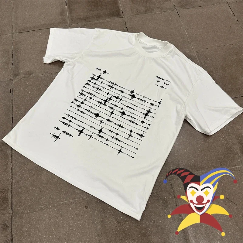 

Винтажная футболка с коротким рукавом для мужчин и женщин SAINT Street Bullet Футболка с принтом "экран"