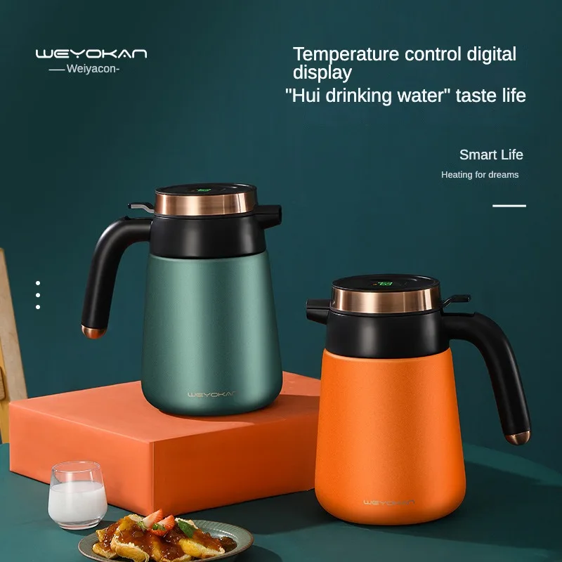 

1.6L 304 Stainless Steel Insulation Pot Vacuum Flasks Kettle Super Long Thermal Hot Water Thermos Home Insulation Jug