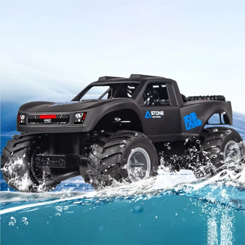 Veicolo Anfibio RC 1/16 Q156, Telecomandato 2.4Ghz, Trazione Integrale, Modello da Arrampicata, Rotazione a 360°, Auto Acrobatica Impermeabile - immagine 2