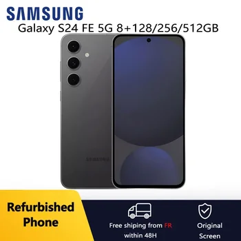 Samsung Galaxy S24 FE 5G ricondizionato 6,7" AMOLED ROM 128/256/512 GB RAM 8 GB Exynos NFC Android AI Cellulare Eccellente condizione
