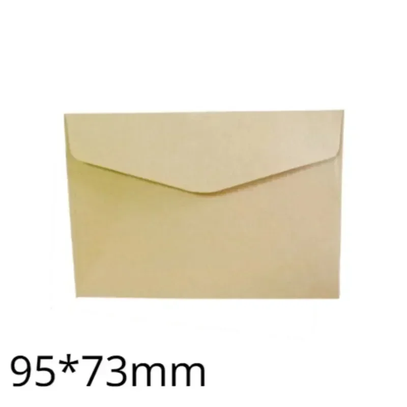 Kraft Paper Envelopes Window Envelopes Mini Envelopes 10/20/30/40/100 pcs Classical White Black Blank Wedding Invitation Gift