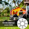 45PCS Trimmer Blade Lawn Mower Grass Replacement Trimmer Cutter Piece For Husqvarna Automower/Gardena Robotic Lawnmower 4