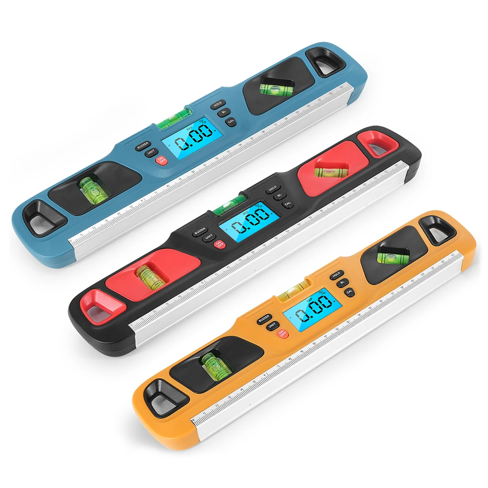 Digital Spirit level Inclinometer Horizontal Scale Ruler 360 degree
