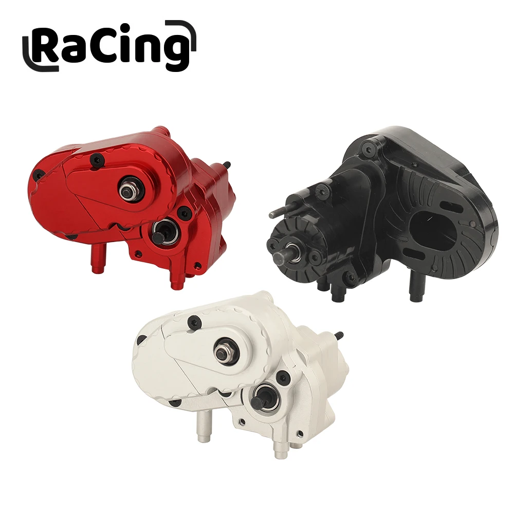 1pc Metal Complete Gearbox Dig Transmission for 1/10 RC Crawler Rigs