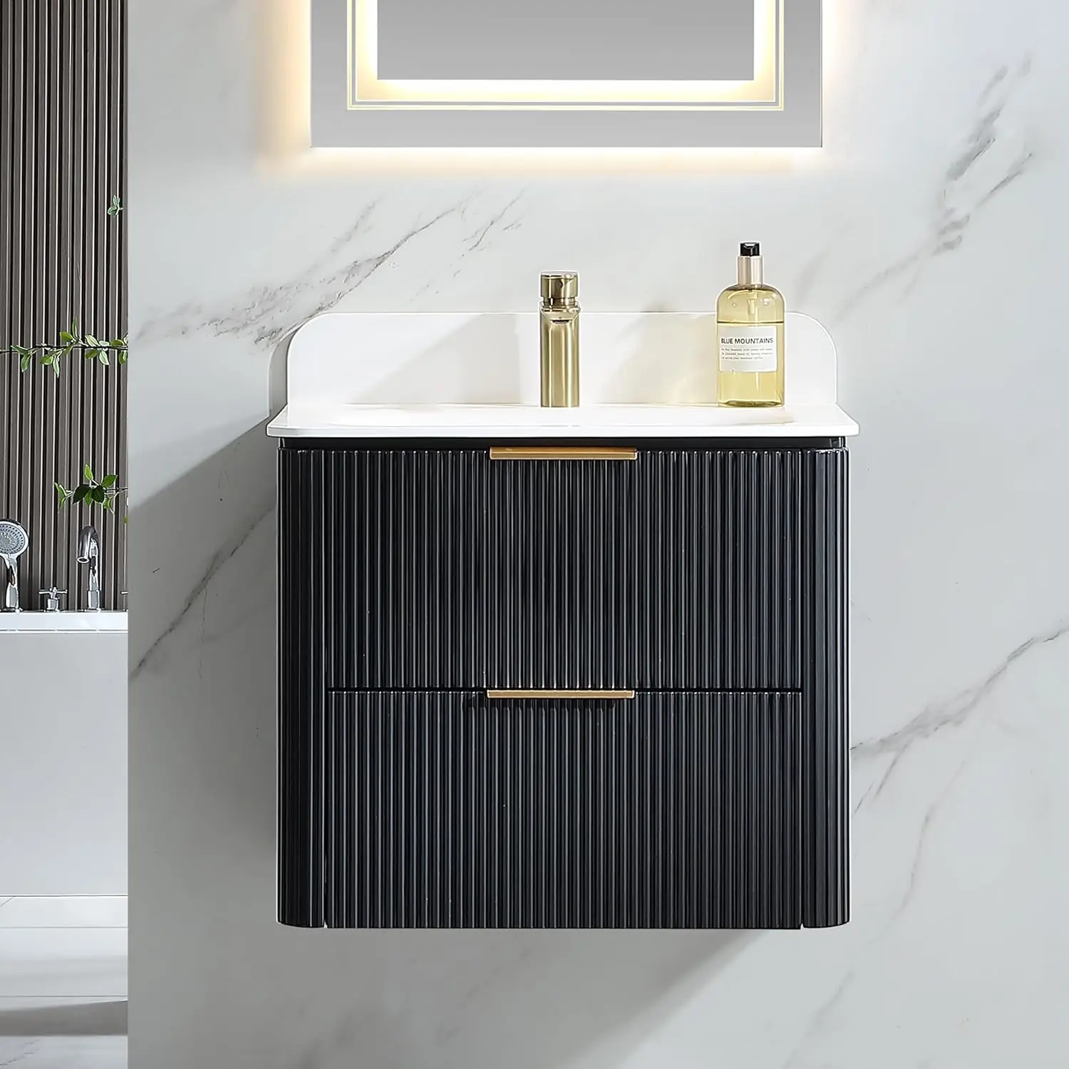 24" Floating Vanity Sink 1