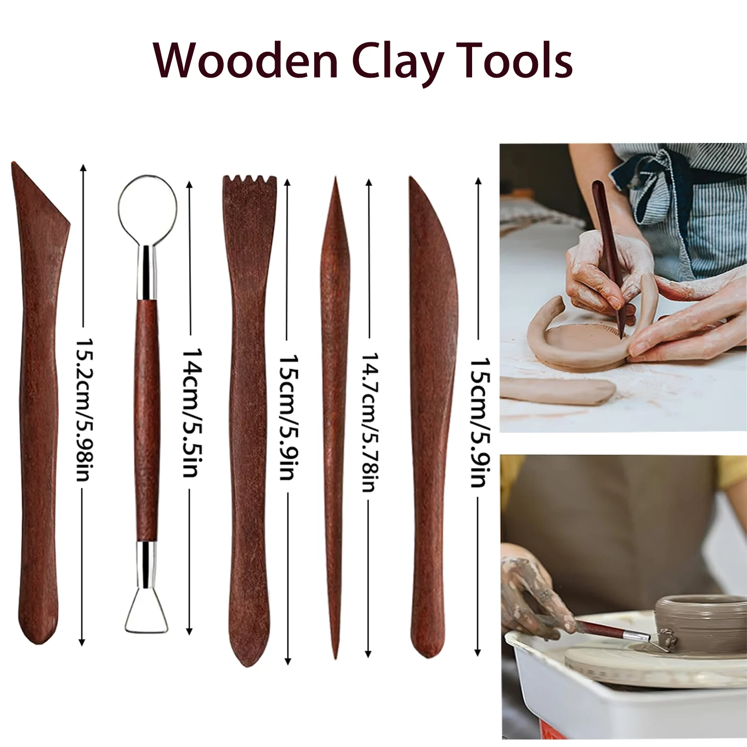 Pottery & Clay Tool Set 4
