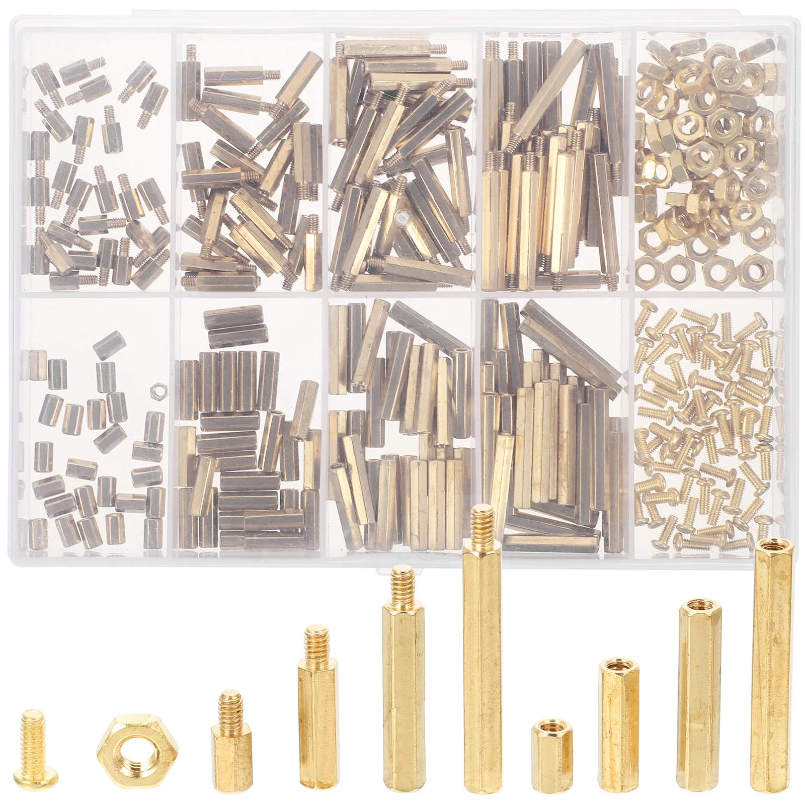

Motherboard Screw Assortment Spacer Standoff Screw Nut Pc Pillar Screw