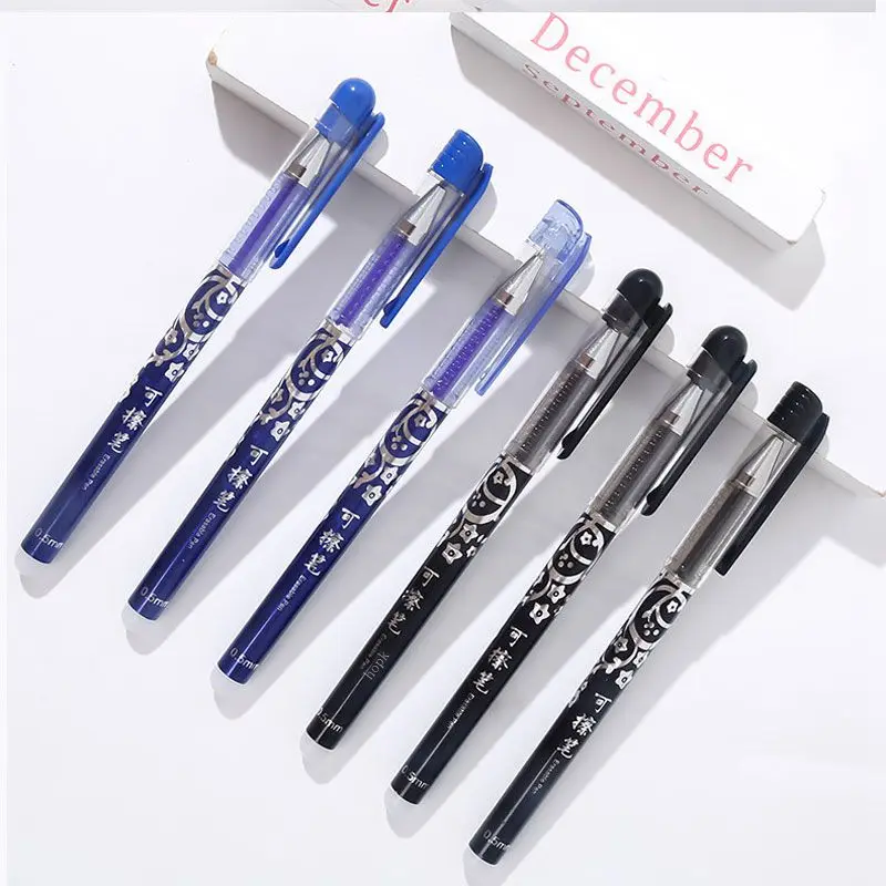 Erasable Gel Pen Set with Refills - Cute and Washable Writing Stationery