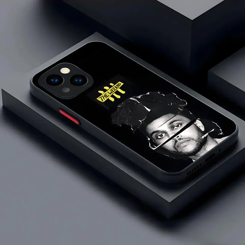 The Weeknd Matte Transparent Phone Case - Sleek and Stylish Back Cover
