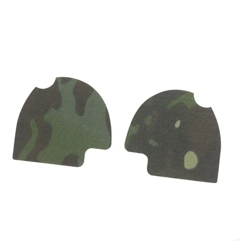 242F Camouflage Earmuff Sticker Headphone Sticker Patches Tactic Headset Earmuff Cover Camouflage Headphone Cover