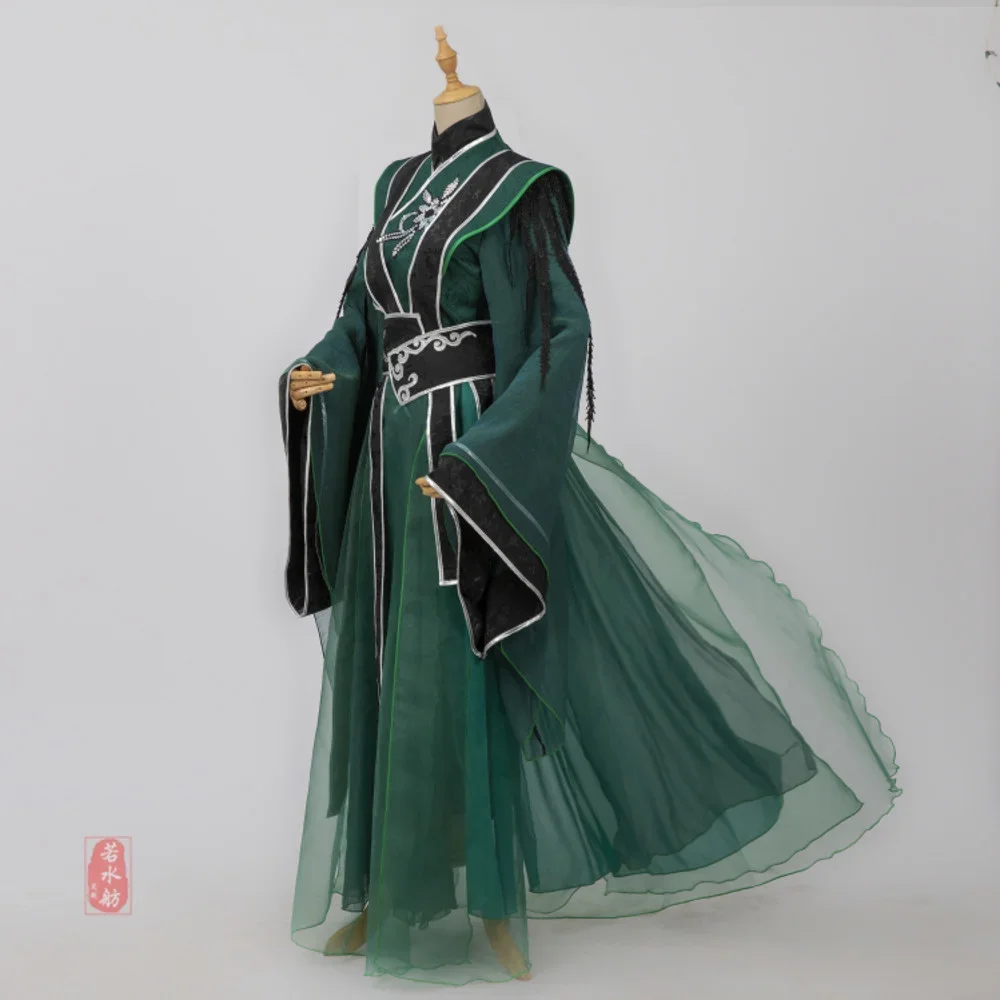 Anime Villain Self-Rescue System Shen Qingqiu Costume Cosplay Tian Guan Ci Fu Qi Rong He Xuan Cosplay Halloween Antichi Costumi