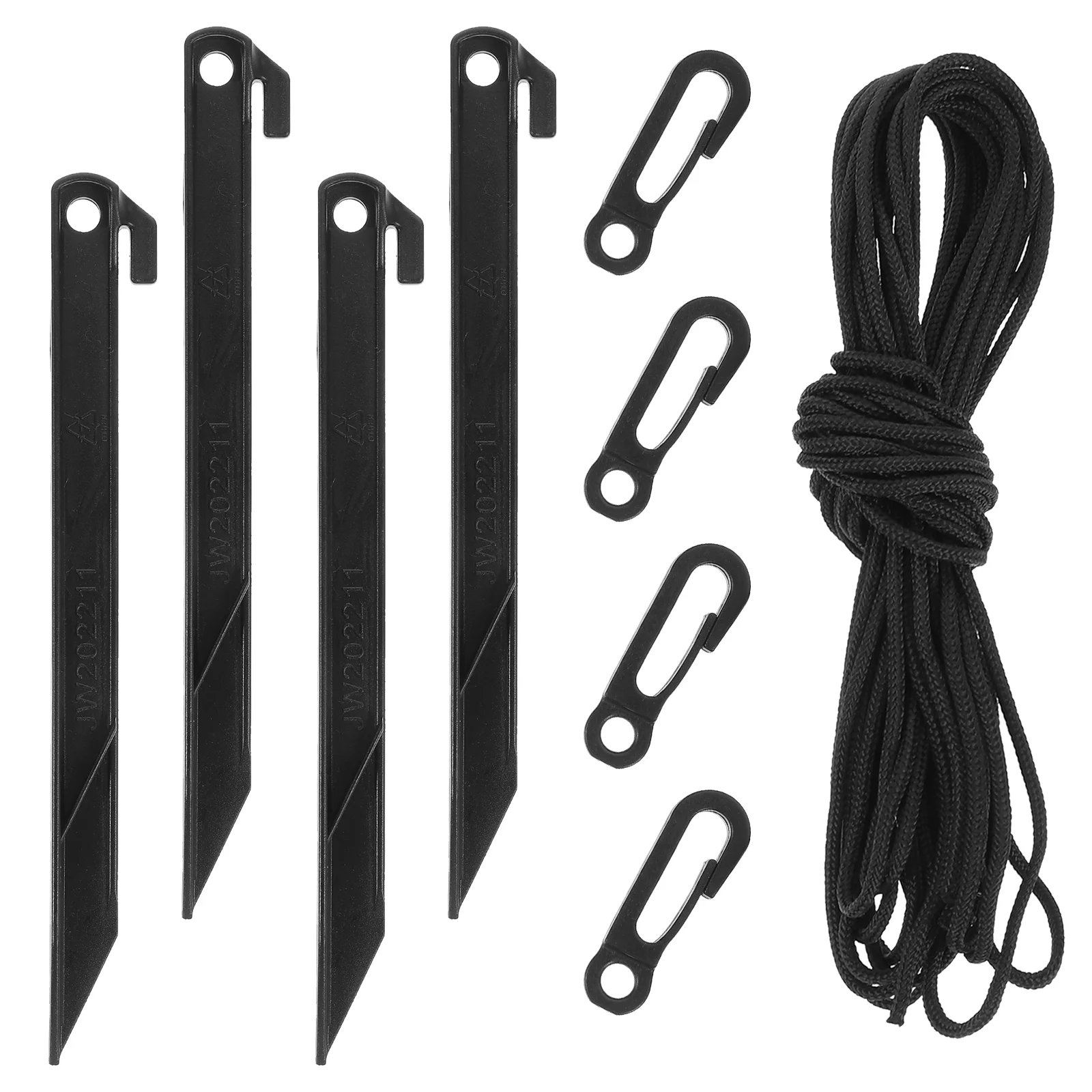 

1 Set of Tent Pegs Outdoor Stakes Camping Sand Stakes Plastic Tent Stakes Reusable Small Tent Pegs