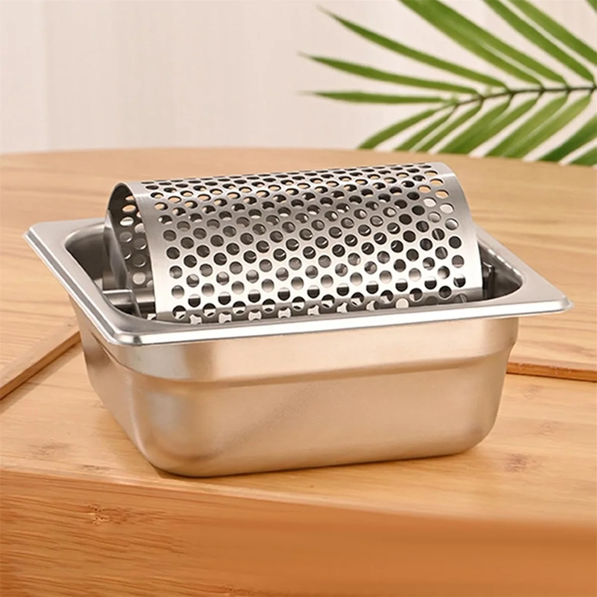 Stainless Steel Butter Roller/Portable Durable Butter Spreader/Cheese Melting Dome/Professional Roller for Outdoor Cheese
