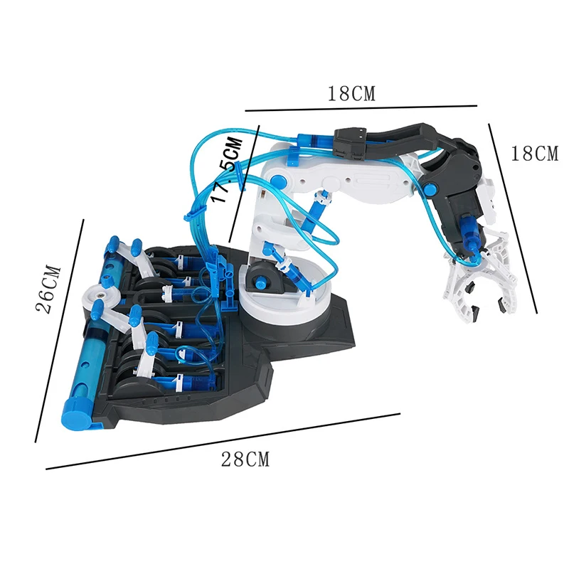 ABS Hydraulic Mechanical Arm Science Toy Set for Kids