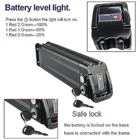 Batterie Silverfish lithium-ion avec chargeur, 48V, 15Ah, 20Ah, 1000W, 750W, 36V 4