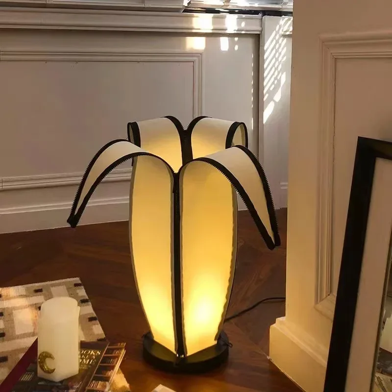 Banana Floor Lamp Advanced Ins Wind Lighting for Living Room Web Celebrity Vertical Atmosphere Lamp Decorative Sofa Light