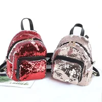 High Quality Sublimation Blank Sequin Backpack School Bag Children Christmas Gifts For Custom Design  Logo Printing 1
