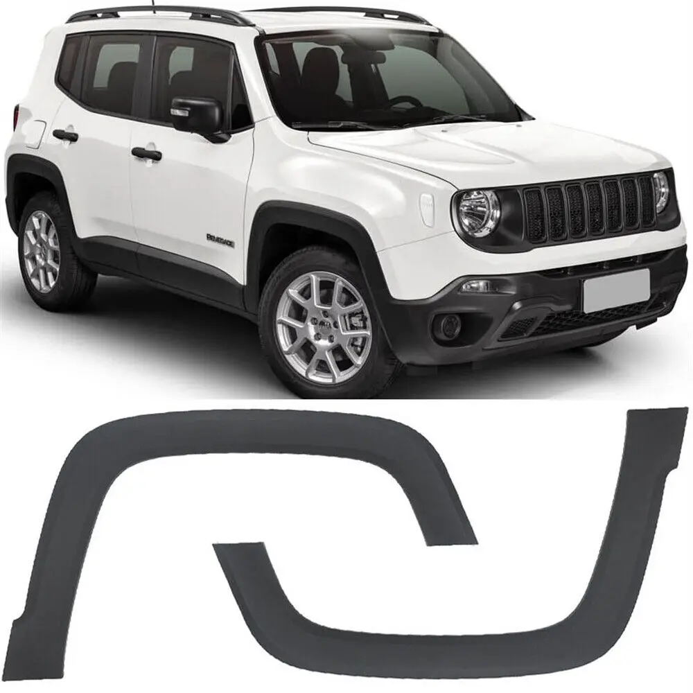 

Trim Molding For 2015-2021 Jeep Renegade Front Right Left Side Wheel Fender Flare Black Body Parts