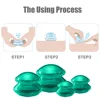 Silicone Suction Cup Vacuum Massage Anti-Cellulite Body Slimming Cupping Therapy Set Gua Sha Skin Lifting Physiotherapy Massager 2