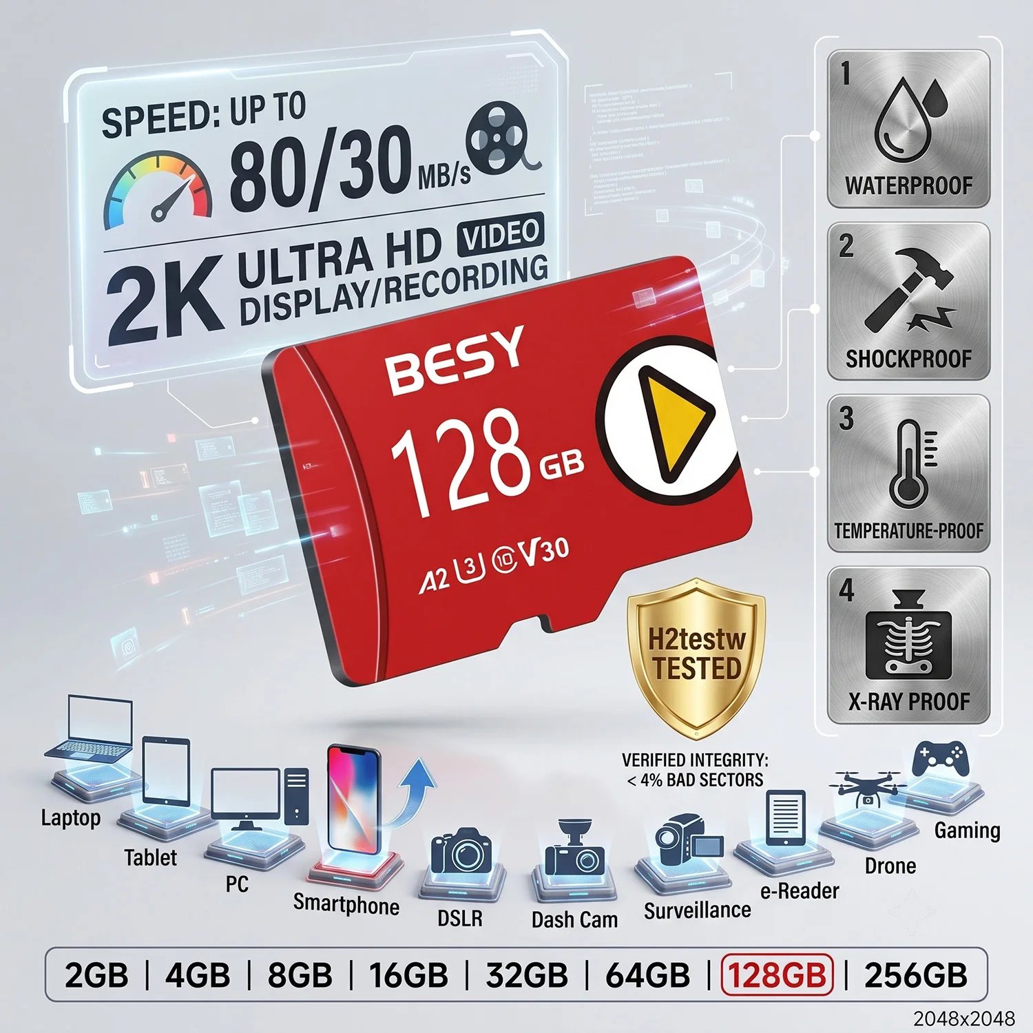 V30 A2 새로운 스타일 128GB 메모리 TF 카드 64GB 미니 SD 카드 용량 32GB U3 256GB 마이크로 TF/SD 32GB Class10 카드 256GB