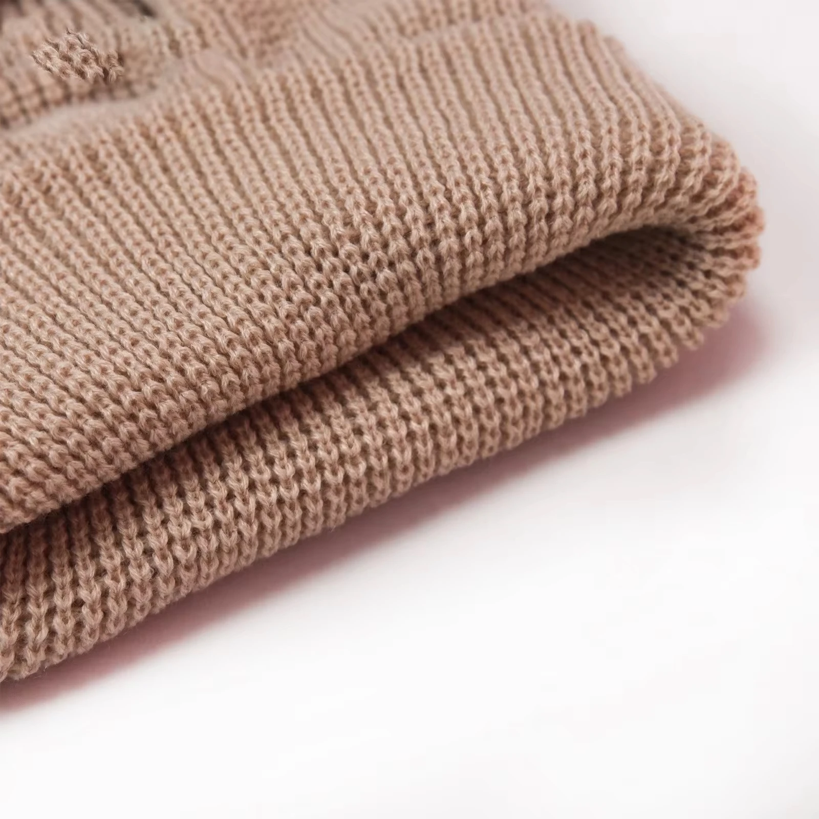 Winter Men's Face Mask, Warm Hood, Sports Scarf, Skiing Hat, Three Hole Wool Hat, Outdoor Cycling Knitted Pullover Hat 2