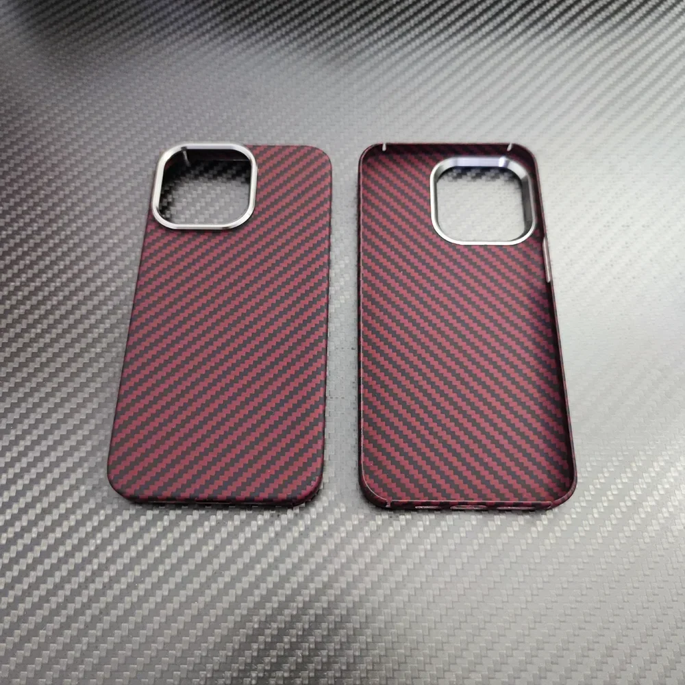 

Чехол из углеродного волокна для iphone 15/14/13 pro max, металлическое кольцо, Ультратонкий чехол из арамидного волокна для iphone 15/14pro max, карбоновый чехол