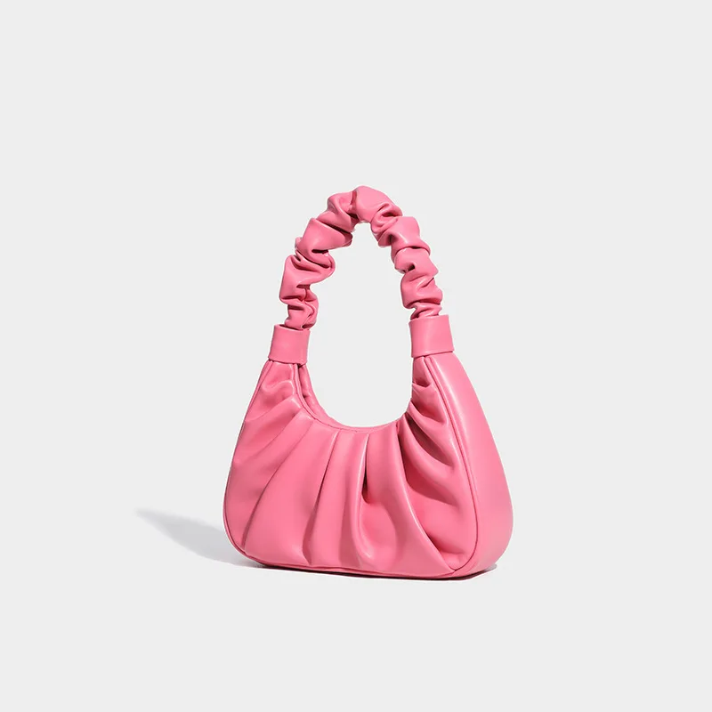 

Underarm Bag For Women 2023 New Handbag, High-end Texture, Niche Design, Fashionable And Versatile, Casual Pleated Cloud Bag