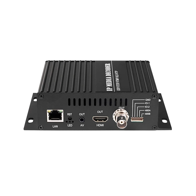 H9120D H.265 H.264 Hevc Uhd 4K Rtsp Rtmp Onvif Ip A Hdmi Bnc Stereo Audio Hd Video Decoder