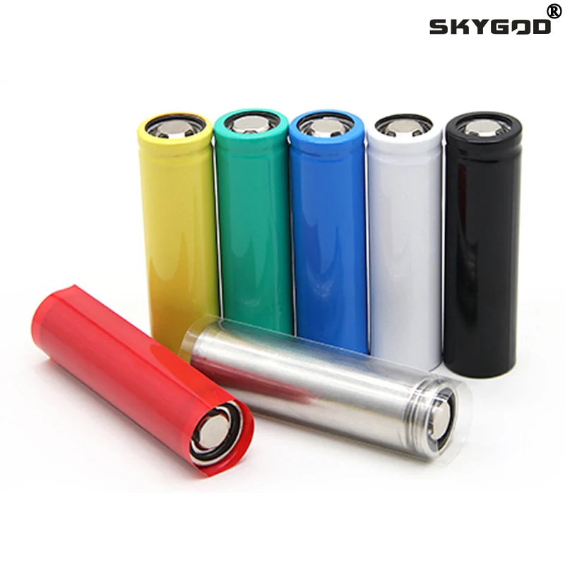 

50/100/500pcs 18650/21700/26650 Lipo Battery Wrap PVC Heat Shrink Tube Precut Insulated Film Protection Cover Case Pack Sleeving