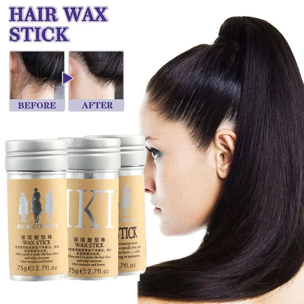 Description Picture 5 of item2X Professional Hair Styling Stick Wax Finishing Cream Not Greasy Rapid Short Broken Frizzy Control Beauty Health Care Maquiagem